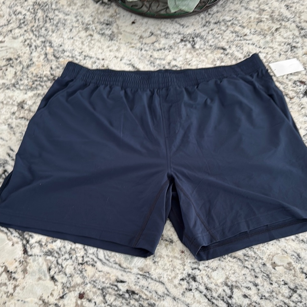 Rhone Navy Athletic Shorts size XXL NWT